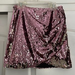 Sequin topshop skirt